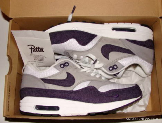 Patta x Nike Air Max 1 - White - Grand Purple - Available on eBay