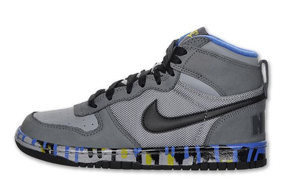 Nike Big Nike High GS – Paint Drip