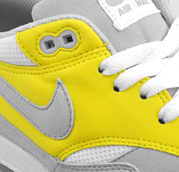 Nike Air Max 1 ND – White – Neutral Grey – Vibrant Yellow