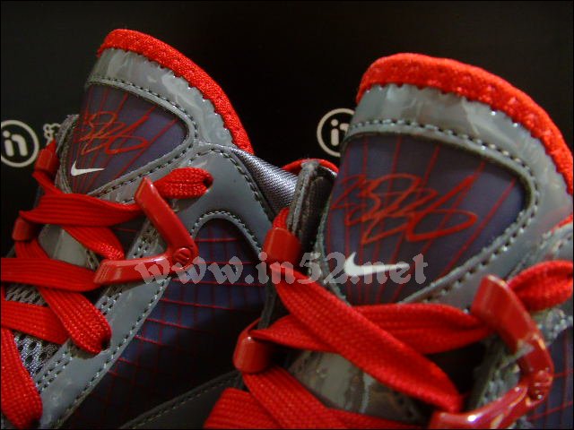Nike Air Max LeBron VII (7) - Cool Grey - Varsity Red - New Images
