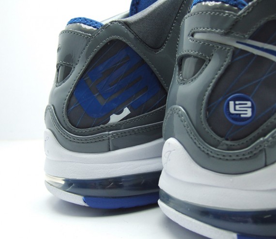 Nike Air Max LeBron VII (7) – Cool Grey Pack – Varsity Red + Varsity Royal – Detailed Images