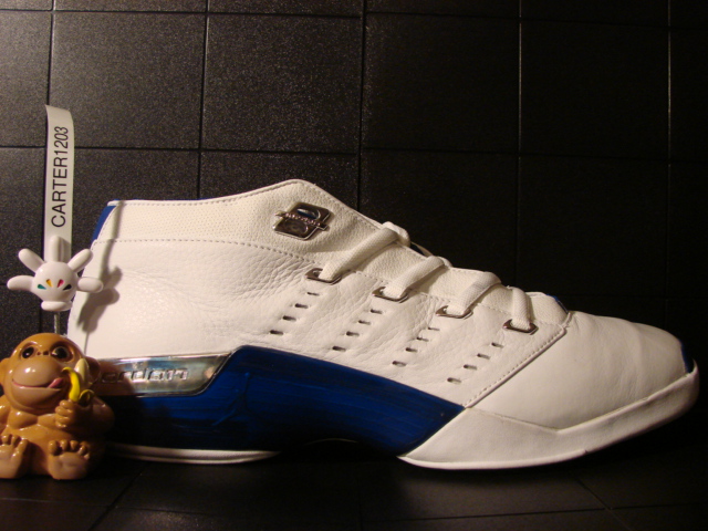 [CARTER] Michael Jordan XVII Low Wizard Blue Game Worn - KENLU FORUM