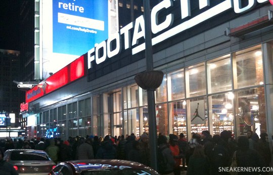 Nike Foamposite Copper Release Recap – Footaction 34th NYC