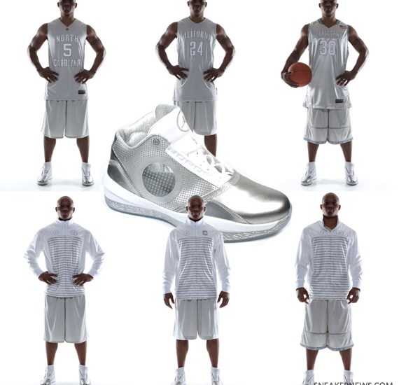 Jordan Brand Silver Anniversary College Uniforms – UNC + Cal + Georgetown