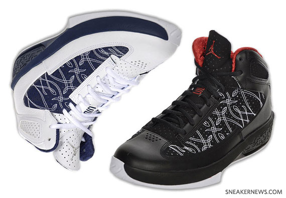 Air Jordan Icons – Black – White – Red + White – Navy – Available