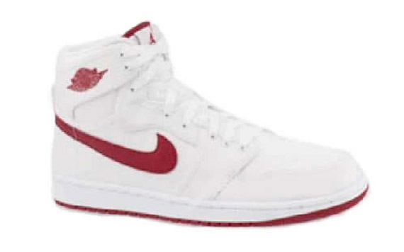 Air Jordan 1 AJKO Retro – White – Varsity Red – April 2010