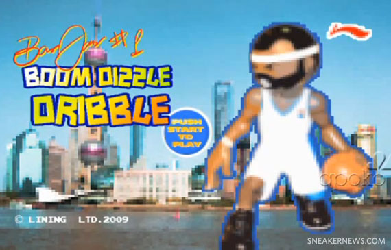 Li Ning - 8-Bit Boom Dizzle Dribble - Baron Davis in Shanghai