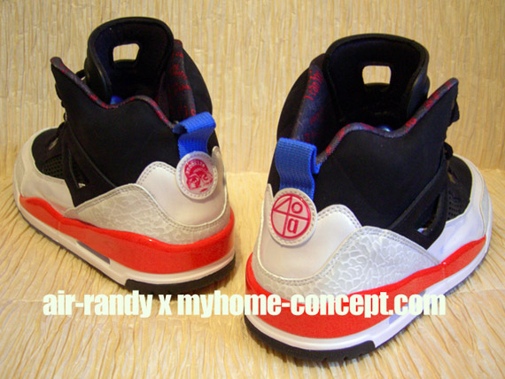 Air Jordan Spiz’ike – Black – New Blue – White – Infrared – May 2010