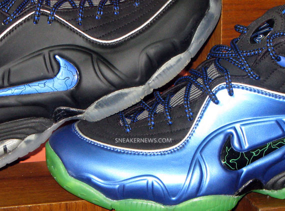 Nike Air 1/2 Cent – Varsity Royal x Green Spark – Swapped Sole Customs by Jason Negron