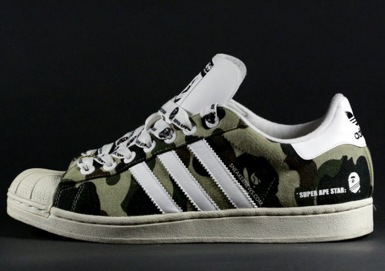 Classics Revisited: A Bathing Ape x Adidas Super Ape Star Camo