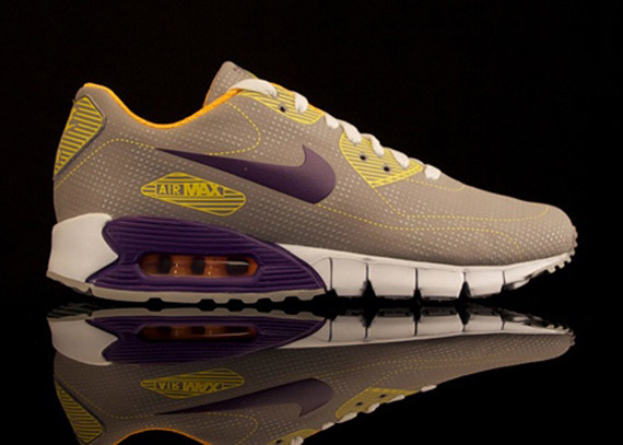 Nike Air Max 90 Current Moire – Medium Grey – Club Purple – Sunbeam – Spring 2010