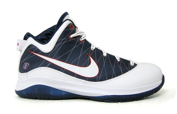 Nike LeBron VII P.S. (Post Season) - White - Midnight Navy | Available