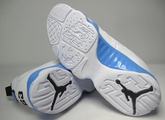 Air Jordan Ix 9 Retro Powder Blue 2010 Detail Images View 03