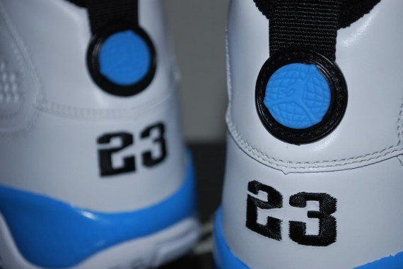 Air Jordan IX (9) Retro – White – University Blue – Available on eBay