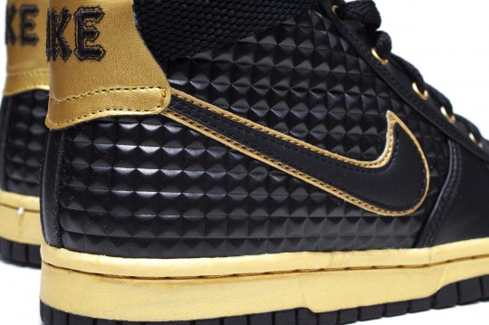 Nike Vandal High GS – Rock N’ Roll – Black – Gold – Studded