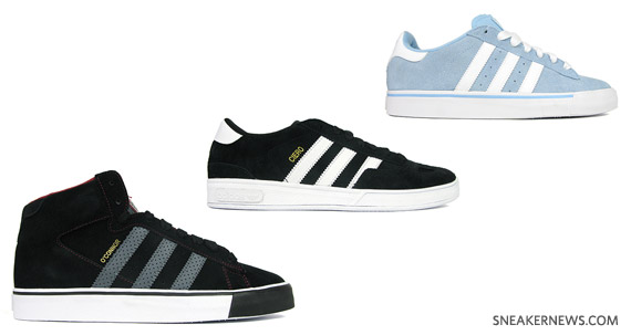 adidas Skateboarding - New Spring 2010 Releases @ HUF