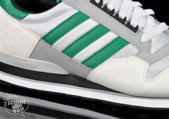 adidas Originals ZX 500 - Spearmint Green - White - Grey