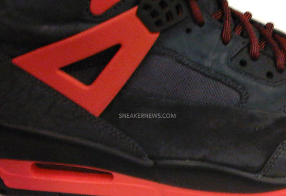 Air Jordan Spizike Boot Black Infrared Holiday 2010 2