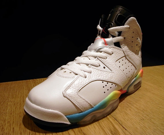 Air Jordan Vi Gs Rainbow 2