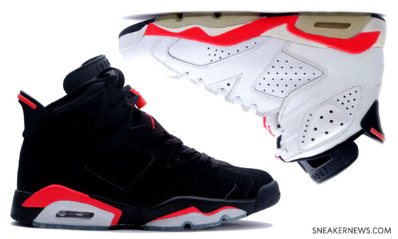 Air Jordan VI (6) Retro – Infrared Pack – June 2010