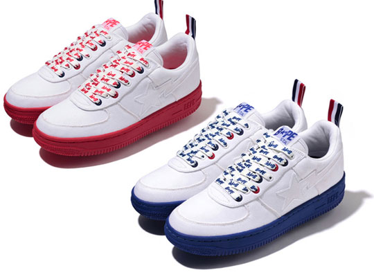 A Bathing Ape Bapesta Canvas - Spring 2010