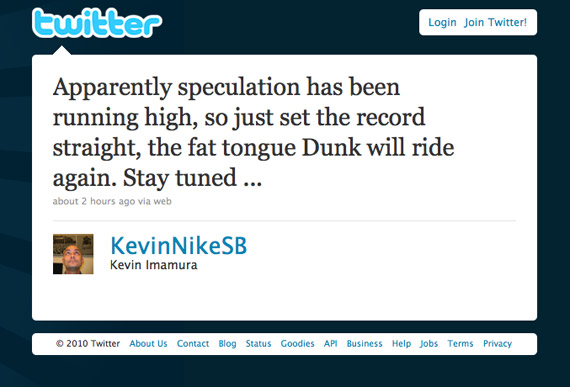 Fat Tongues Returning to the Nike Dunk SB