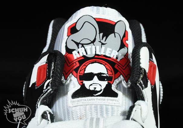 SLICK x adidas Artillery Mid - Black - White - Red - Available