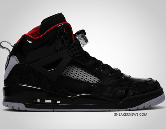 Jordan Spizike Black Varsity Red Stealth