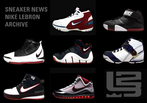 Sneaker News Nike LeBron Archive Launch