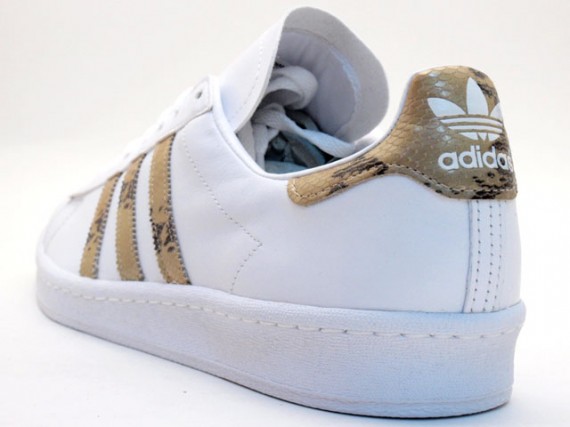 adidas Originals Campus 80s - White - Snakeskin