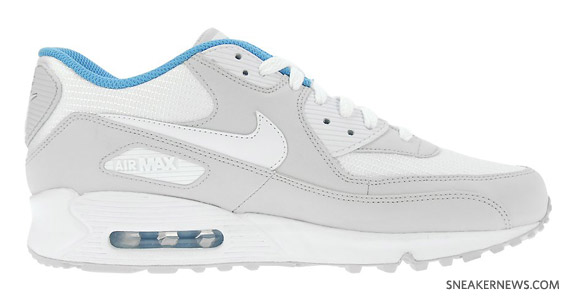 Nike Air Max 90 White Grey Blue Jd 5