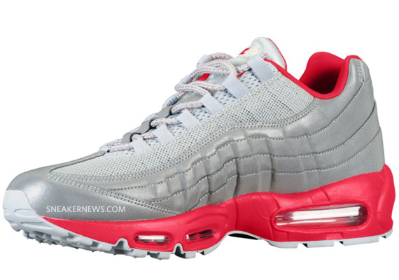 Nike Air Max 95 Air Attack Silver Red 4