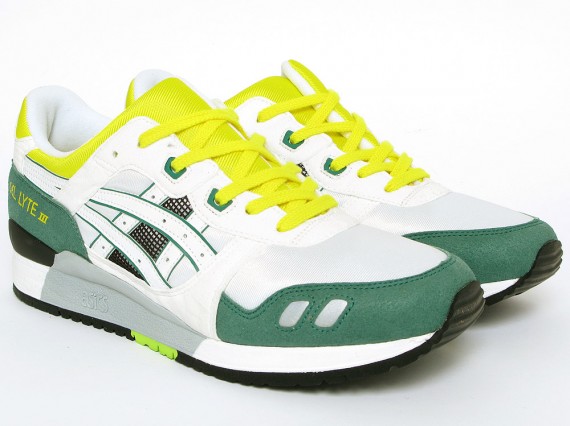 Asics Gel Lyte III – White – Green – Yellow – OG Colorway