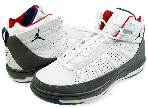 Air Jordan Flight Team - White - True Blue - Light Graphite - Varsity Red