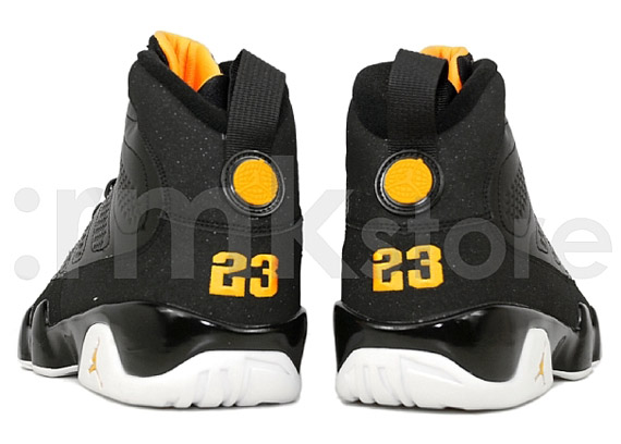 Air Jordan IX (9) Retro - Black - Citrus - White | Available Early