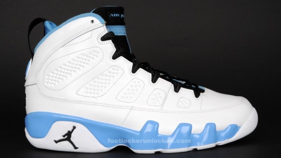 Air Jordan IX (9) Retro – White – University Blue | Release Info