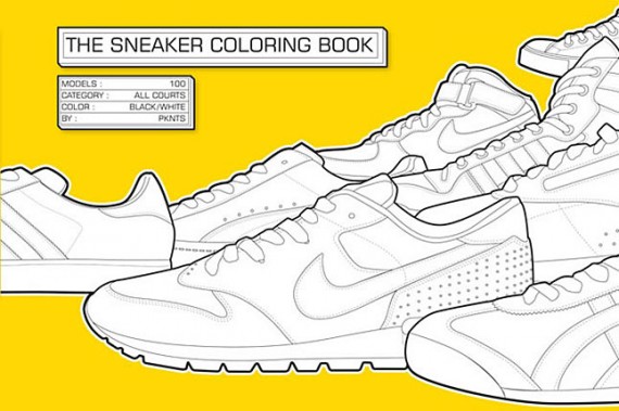 The Sneaker Coloring Book