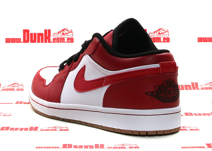 Air Jordan 1 Phat Low Red Black White Gum 04