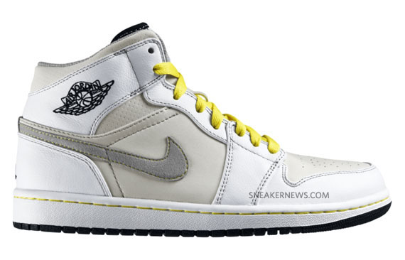 Air Jordan 1 Retro High White Vibrant Yellow Available 1