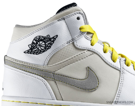 Air Jordan 1 Retro High White Vibrant Yellow Available 3