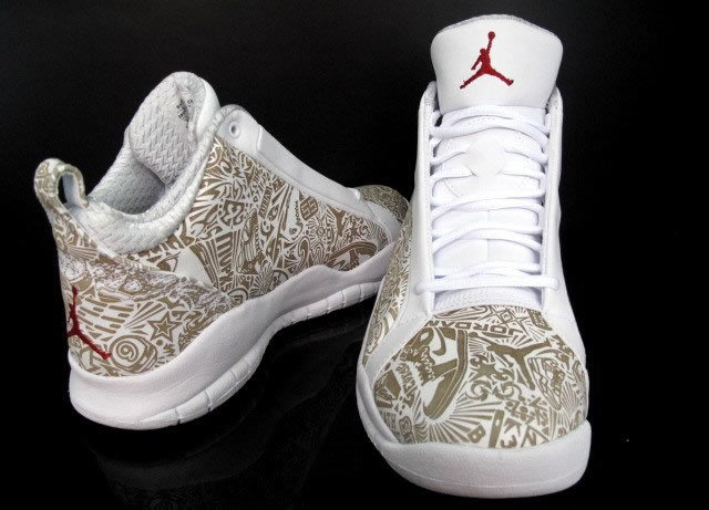 Air Jordan Accolades White Gold 02