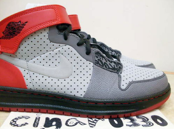 Air Jordan Alpha 1 Outdoor Silver Black Red 1