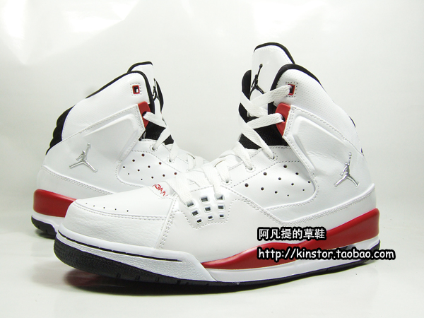 Air Jordan Flight Sc 1 White Black Red 09