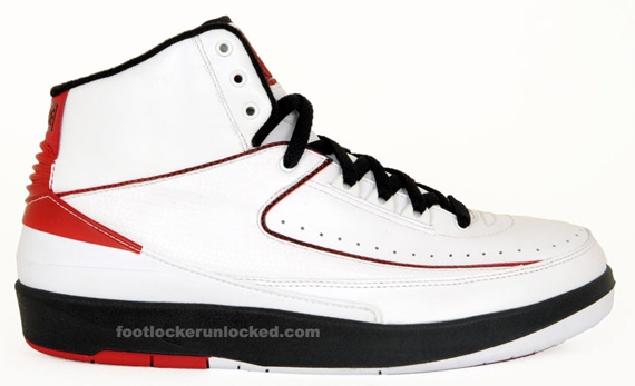 Air Jordan II (2) Retro – White – Black – Varsity Red – Release Date Changed