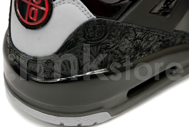 Jordan Spizike Black Patent Stealth Red Ebay 01
