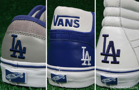 Los Angeles Dodgers x Vans Vault 106 LX + Mid Skool LX + SK8 Hi LX – Opening Day Collection