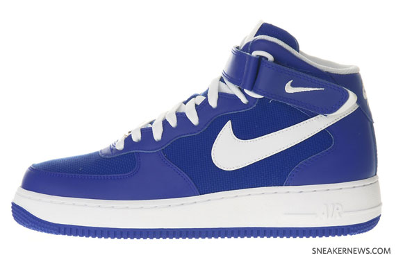 Nike Air Force 1 Mid Premium Varsity Royal White 1