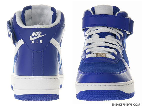 Nike Air Force 1 Mid Premium Varsity Royal White 3