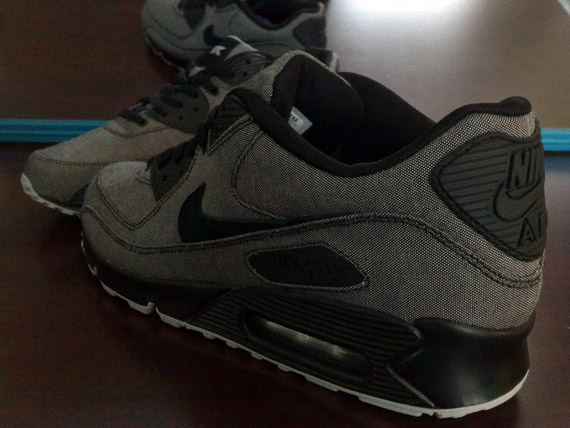 Nike Air Max 90 Black Metallic Silver Air Attack 8