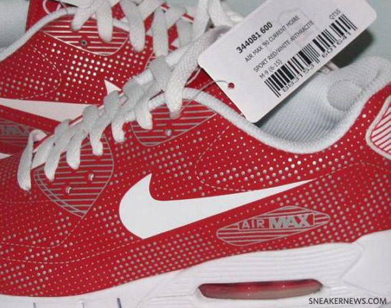 Nike Air Max 90 Current Moire - Red - White - Omega Pack | Sample